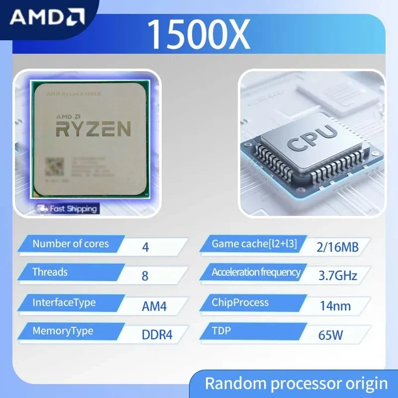 Amd Cpu Ryzen 5 - Processeur de bureau AMD Ryzen 5
