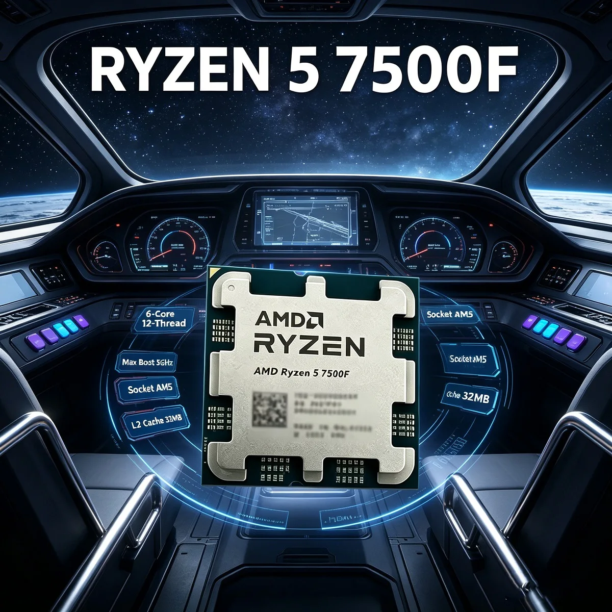 Processeur de jeu pour ordinat - Amd Cpu Ryzen 5 avis et prix