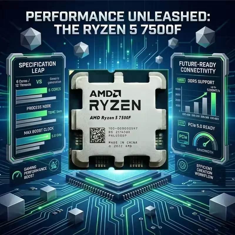 Processeur de jeu pour ordinat - Amd Cpu Ryzen 5 avis et prix