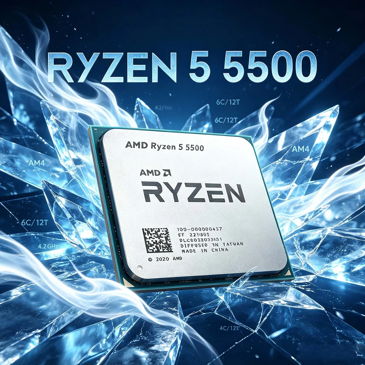 Processeur AMD Ryzen 5 5500 R5 - Amd Cpu Ryzen 5 avis et prix