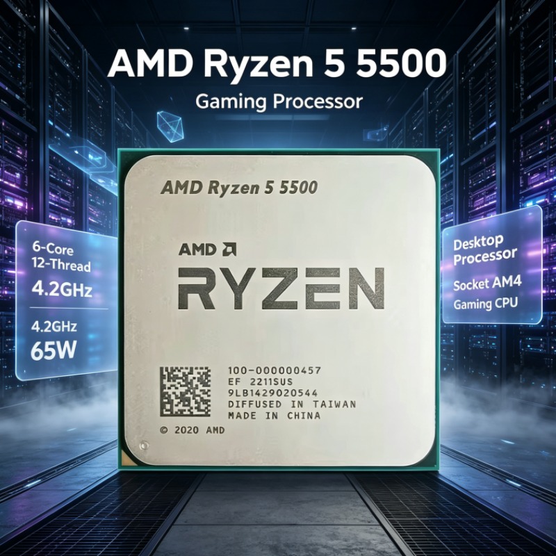 Processeur AMD Ryzen 5 5500 AM - Amd Cpu Ryzen 5 avis et prix