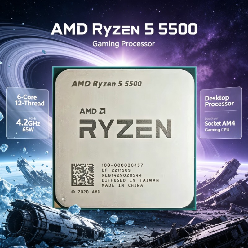 Processeur AMD Ryzen 5 5500 AM - Amd Cpu Ryzen 5 avis et prix