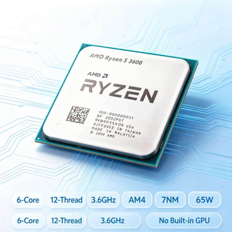 Processeur de bureau Ryzen 5 3 - Amd Cpu Ryzen 5 avis et prix