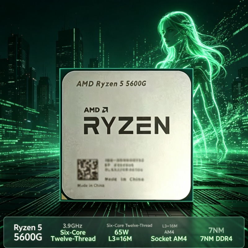 Processeur AMD Ryzen 5 5600G C - Amd Cpu Ryzen 5 avis et prix