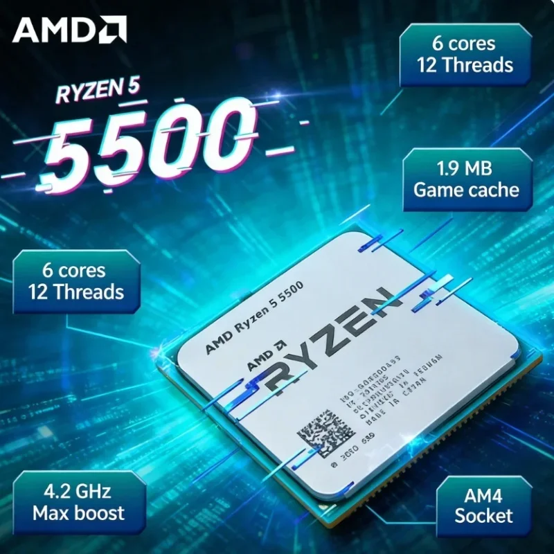 Processeur de bureau AMD Ryzen - Amd Cpu Ryzen 5 avis et prix